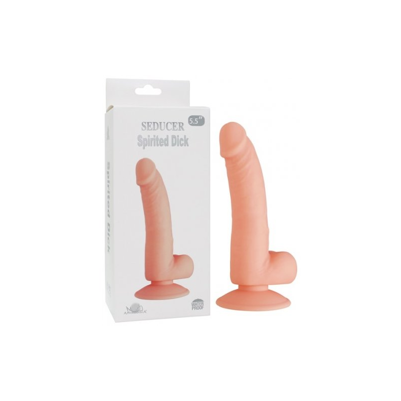 Фаллоимитатор с мошонкой Seducer Spirited Dick Flesh