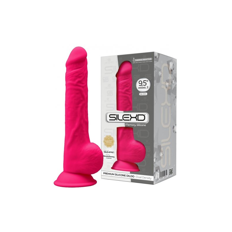 Фаллоимитатор с эффектом памяти SilexD Premium Dildo 9,5