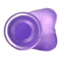 Фиолетовый фаллос Jelly Studs Crystal Dildo Small 16 см
