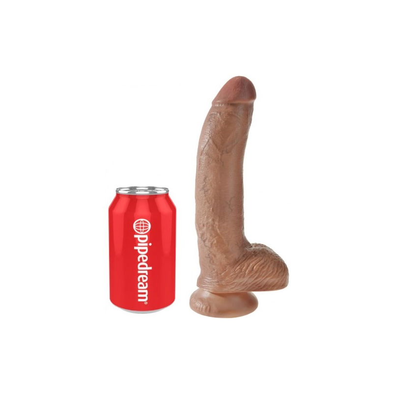 Фаллоимитатор с присоской King Cock with Balls 23 см