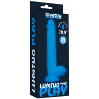 Светящийся в темноте фаллос на присоске Lumino Play Dildo 27 см