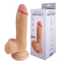 Реалистичный фаллоимитатор на присоске Lola Games Embrace Instinct 15 см