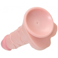 Реалистичный фаллос с подвижной крайней плотью My Babe My Dainty 21 см