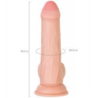 Реалистичный фаллос с подвижной крайней плотью My Babe My Treasure 19 см