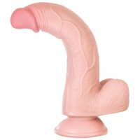 Реалистичный фаллос с подвижной крайней плотью My Babe My Dear 23 см