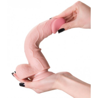 Реалистичный фаллос с подвижной крайней плотью My Babe My Dear 23 см