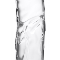 Реалистичный фаллос из прозрачного стекла Sexus Glass 20 см