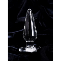 Анальная втулка из стекла Sexus Glass 12 см