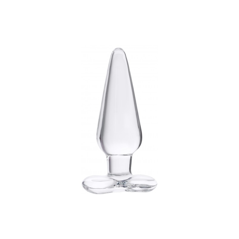 Анальная втулка из стекла Sexus Glass 12 см