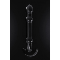 Нереалистичный анальный плаг из стекла Sexus Glass 19 см