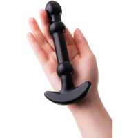 Нереалистичный анальный плаг из стекла Sexus Glass 19 см