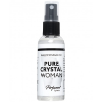 Женский парфюмированный спрей Natural Instinct Pure Crystal с феромонами и ионами серебра 50 мл