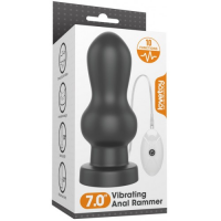 Большая анальная пробка с вибрацией King Sized Vibrating Anal Rammer 18 см