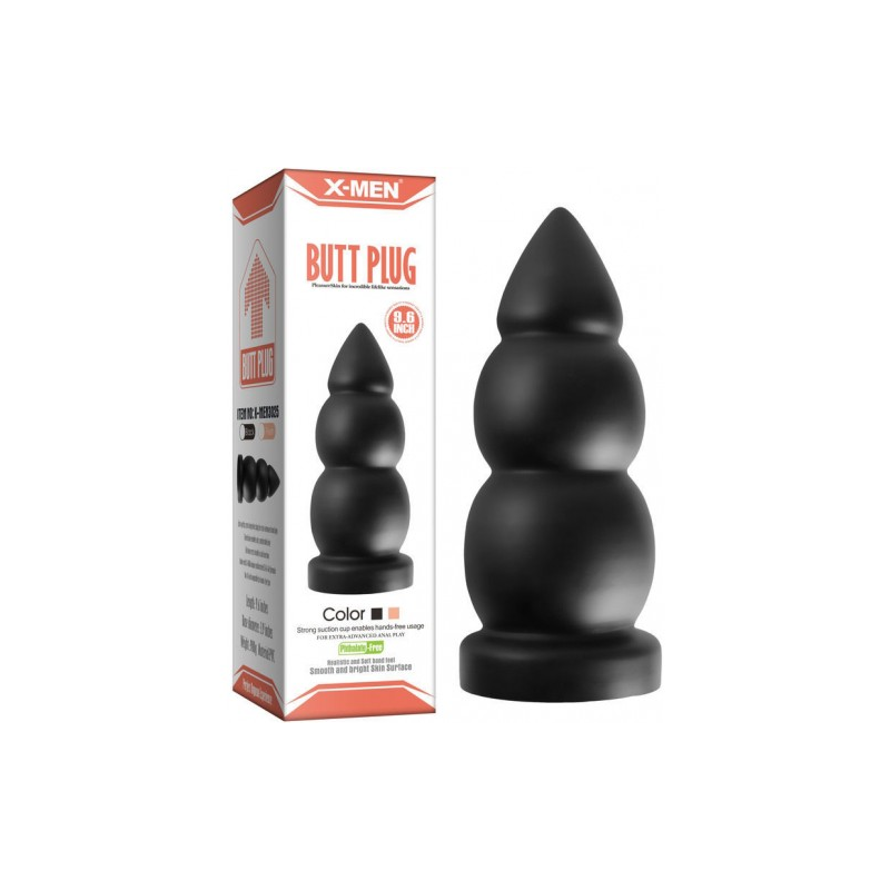 Анальная ёлочка X-Men Butt Plug 24 см