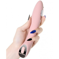 Вибратор с электростимуляцией Physics Tesla G-point розовый