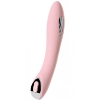 Вибратор с электростимуляцией Physics Tesla G-point розовый