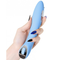 Вибратор с электростимуляцией Physics Tesla G-point голубой