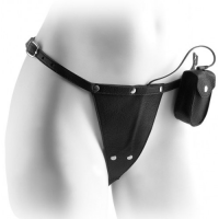 Трусики с электростимуляцией и фиксаторами Fetish Bondage Panty And Cuffs