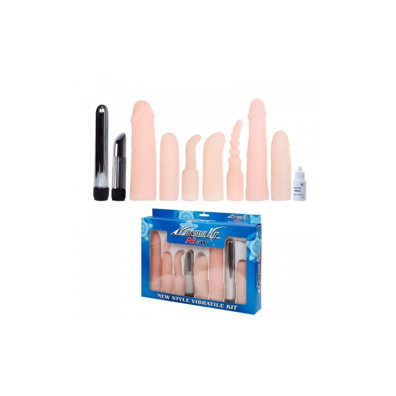 Любовный набор из 9 предметов из киберкожи