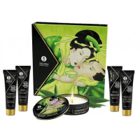 Эротический набор Shunga Geisha's Secret Organica Exotic Green Tea, зеленый чай