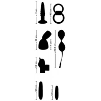 Набор игрушек Couple's Toy Set 7 Sweet Smile