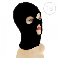 Секс набор для ролевой игры Секс в законе в комплекте маска, чулки, наручники, черная лента и ролевые игры
