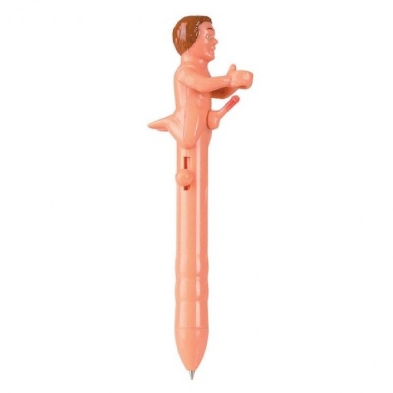 Ручка с голым мужчиной