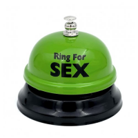 Звонок настольный Ring For Sex зеленый