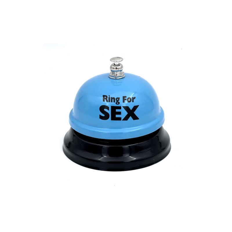 Звонок настольный Ring For Sex голубой