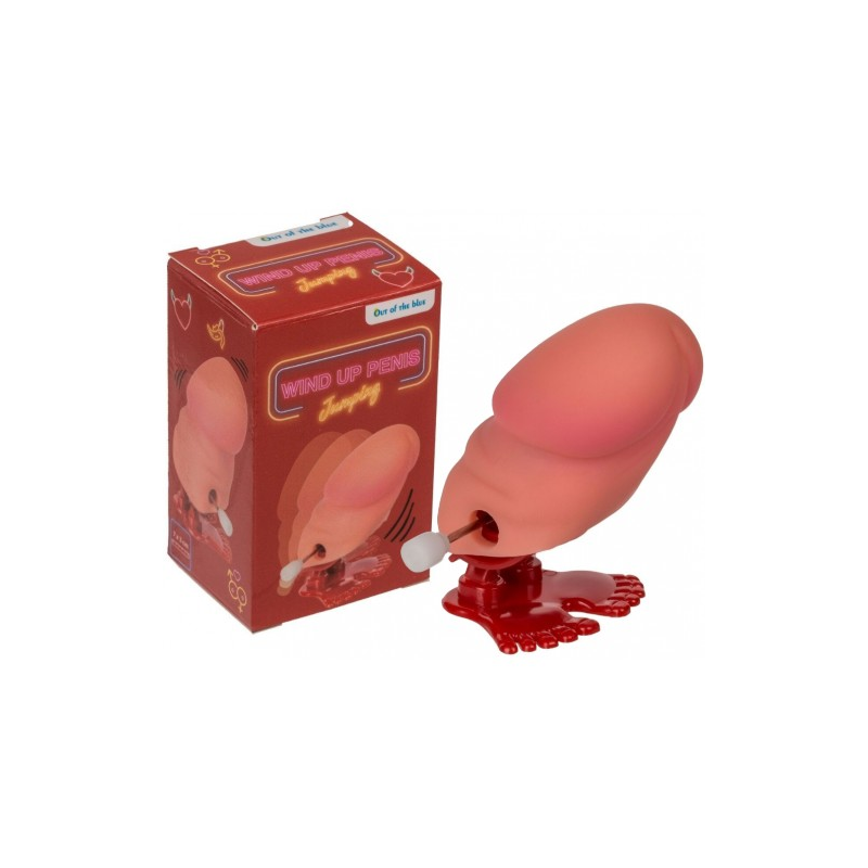 Сувенирный прыгающий пенис Wind-Up Jumping Willy