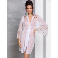 Пикантный белый пеньюар Lovelia L/XL